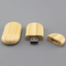 عصا USB خشبية مخصصة من خشب القيقب بطول 128 جيجابايت 60 مم